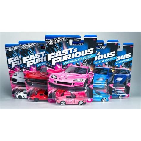 Jual Hot Wheels S Porsche Cayman Ford Gt Corvette Mazda Rx Women Of Fast Free