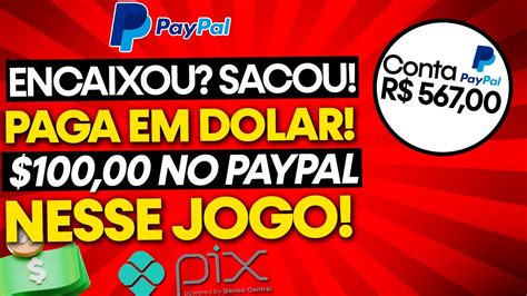 Jogos Que Pagam Dinheiro De Verdade Saque Dolares No Paypal Para