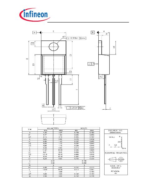 Sgw N A Datasheet Pages Infineon Fast Igbt In Npt Technology