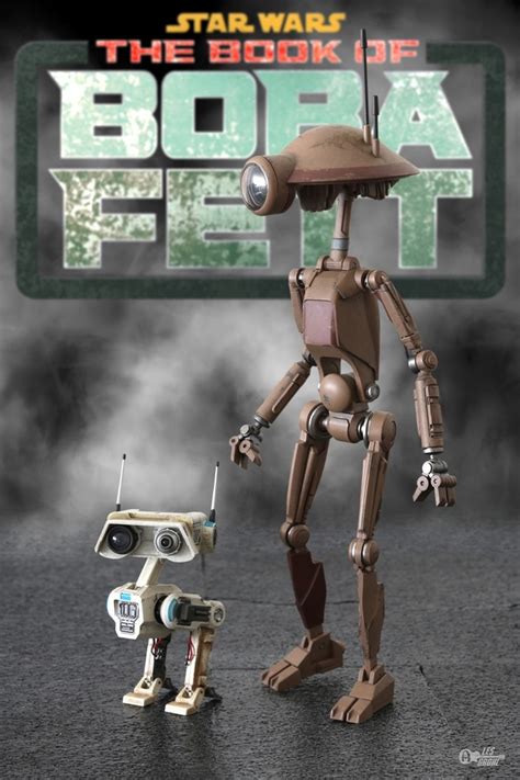 Набор R D Pit Droid и BD в масштабе от Hot Toys Пикабу
