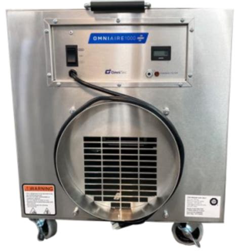 Omnitec Omniaire Plusplus A Hepa Negative Air Machine 1000 Cfm Oxyelix