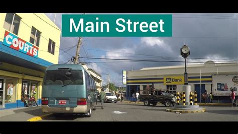 Main Street Port Maria St Mary Jamaica Youtube