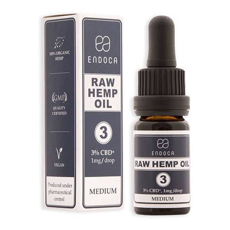 Endoca Raw Hemp Oil Cbd Cbda X