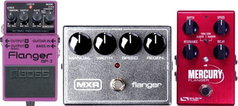 What Are Flanger Pedals Guitarbass Fx And How Do They Work