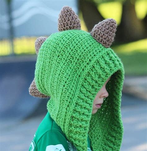 Green Dinosaur Hood Festival Hoods Dinosaur Cosplay Etsy