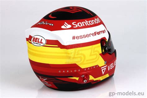 Helmet Carlos Sainz Ferrari Formula 1 (2022), BBR 1:2