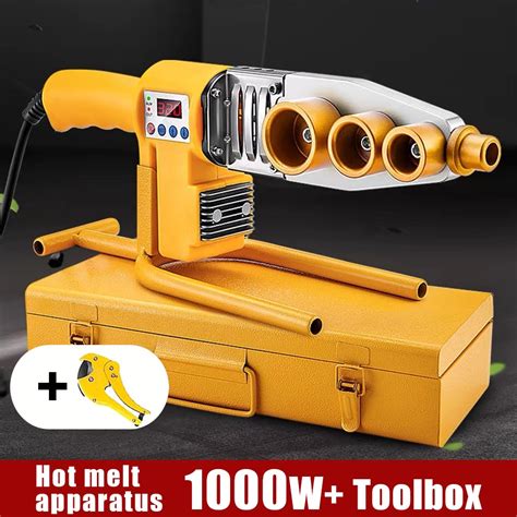 1000W Hot Melt Machine Fusion Machine PPR Heater Machine Heavy Duty Electronic Hot Melter