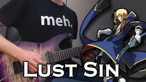 Lust Sin Blazblue Jin S Theme Guitar Cover Youtube