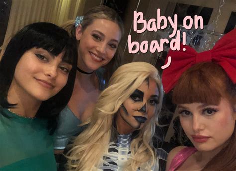 Vanessa Morgan Had A Halloween-Themed Baby Shower With Her Riverdale Co ...