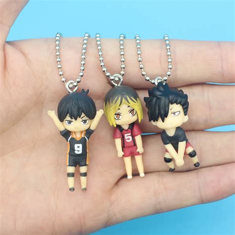 Super Bonito Japon S Haikyuu Figuras Chaveiro Oikawa Tooru Hinata Shoyo