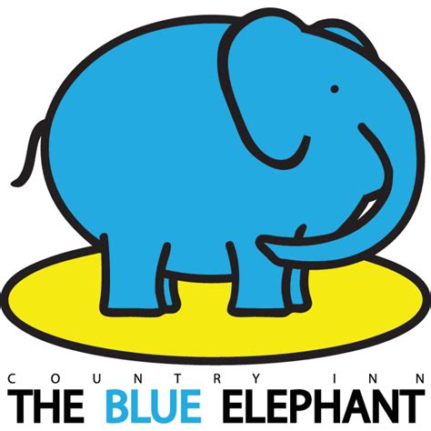 The Blue Elephant logo, Vector Logo of The Blue Elephant brand free ...