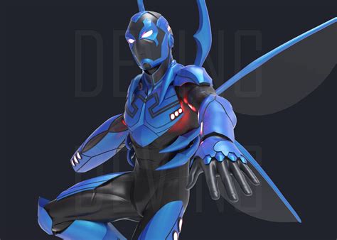 Artstation Blue Beetle Armor For 3d Print