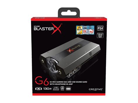 Creative Sound Blasterx G Hi Res Gaming Dac Newegg Ca