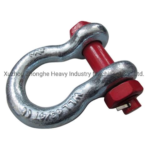 Galvanized Shackle Hardware Rigging Commercial JIS Type D Shackle