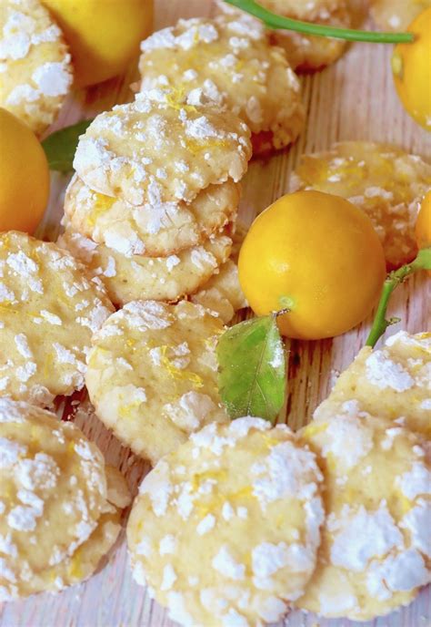 Meyer Lemon Cookies Lemon Slice