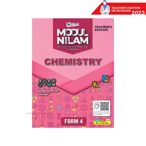 Nilam Edisi Guru Chemistry Form English Version Teacher S