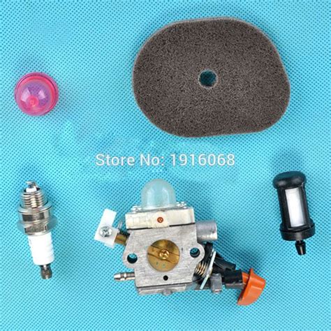 For Zama C1m S237 Carburetor Air Fuel Filter Kit Fit Stihl Fs40 Fs50 Ht56 Km56 Kn56 Fs56c Fs70