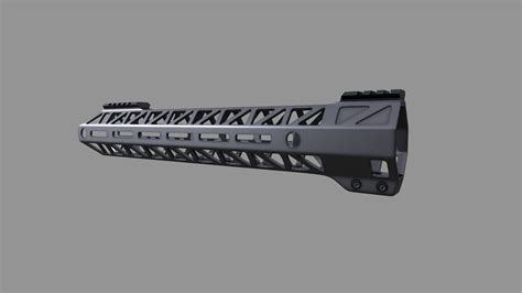 Timber Creek Style Ar 15 M4 M16 Rifle Handguard Download Free 3d Model By Socksthecat [a1582c5