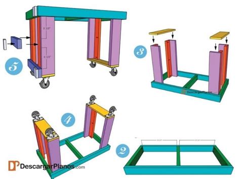 Planos De Mesa De Trabajo Para Carpinteros Pdf Gratis