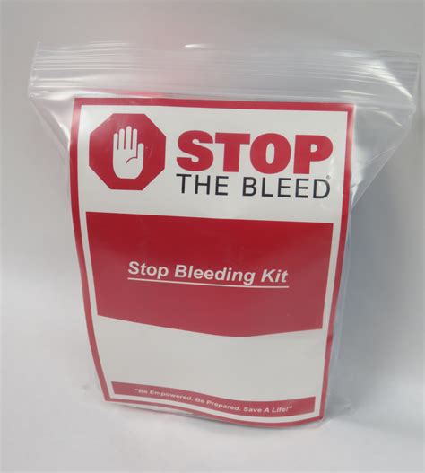 Stop The Bleed Individual Stop Bleeding Kit • First Aid Supplies Online