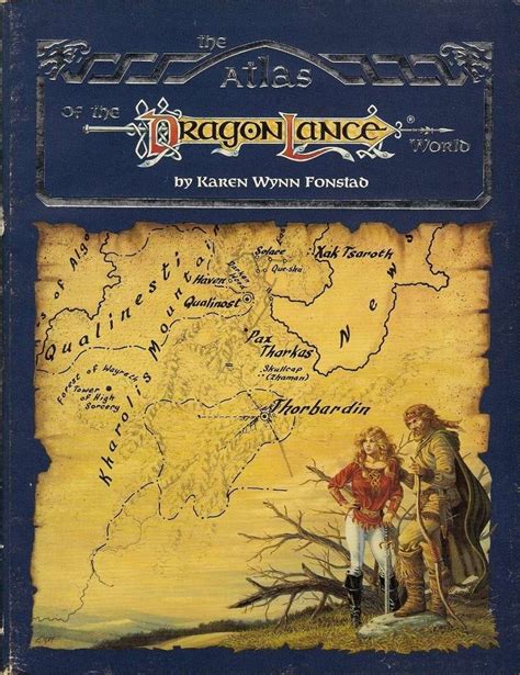 Atlas Of The Dragonlance World E Wizards Of The Coast