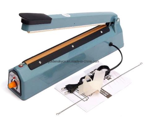 Impulse Sealer Table Top Poly Tubing Sealing Machine Fs 200 China