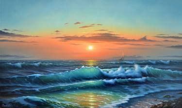 Serhii Stoev Beach Painting Sea Painting Ocean Painting