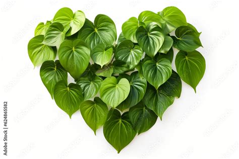 Heart Shaped Green Leaves Of Homalomena Plant Homalomena Rubescens