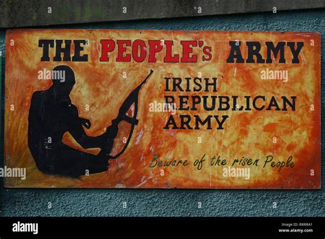 Ira Sign The Bogside In Derry Northern Ireland Stock Photo Alamy