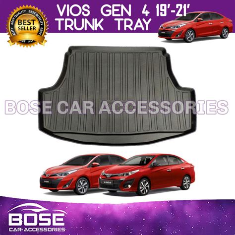 Car Trunk Tray For Toyota Vios Prime Gen 4 E XE XLE J G August