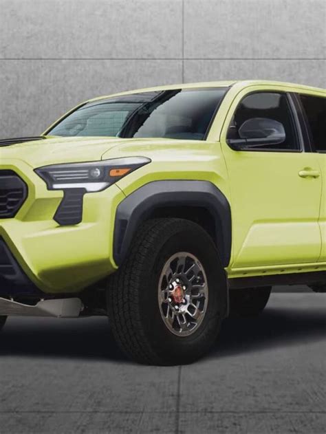 Nova Pickup Toyota Tacoma Surge Cores Especiais Mundo Fixa