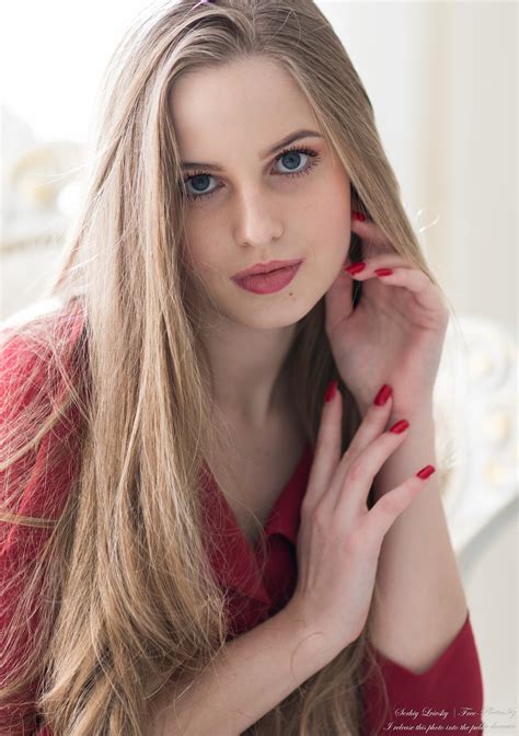 Photo Of Diana A Year Old Natural Blonde Girl Photographed In December By Serhiy