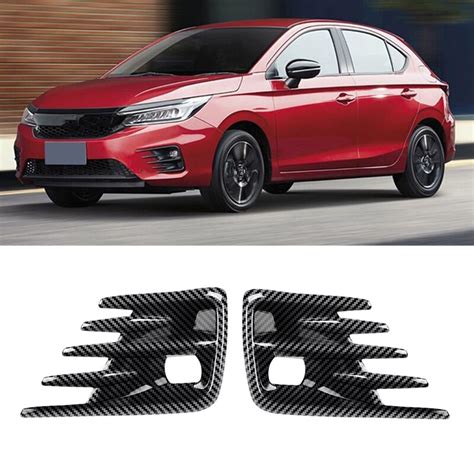 For Honda City Gn Hatchback Carbon Fiber Bumper Fog Light