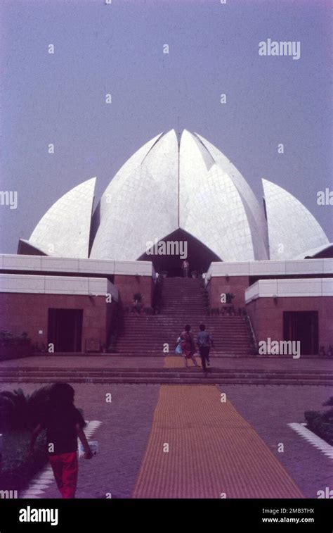 The Lotus Temple Located In Delhi India Is A Bahai House Of Worship