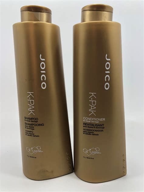 Joico Kit K Pak Damage Shampoo Codicionador 1litro R 27999 Em