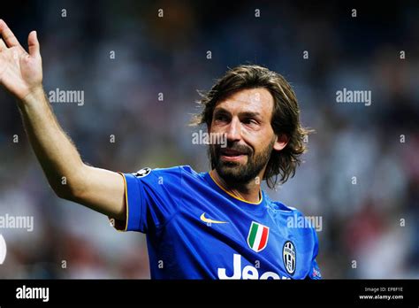 Santiago Bernabeu Stadium Andrea Pirlo Hi Res Stock Photography And