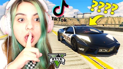 TESTEI Os TIK TOKS Mais VIRAIS DO GTA V No JOGO ENCONTREI O CARRO