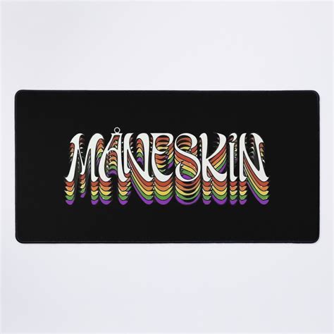 Maneskin Rock Band Mouse Pad Maneskin Band Store