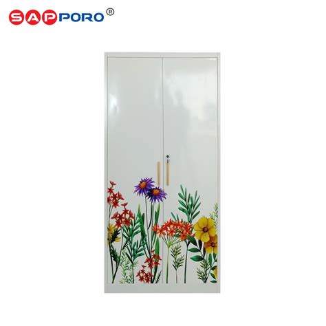 Jual SAPPORO BARI Lemari Pakaian Besi 2 Pintu Steel Wardrobe 2