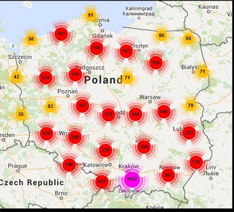 Elektrownie Wodne W Polsce Mapa Kraków Mapa