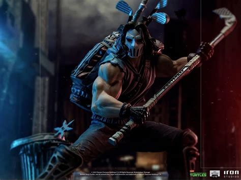 Casey Jones Joins Iron Studios As Their Next Tmnt Statue