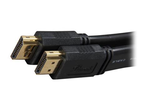 Hdmi Flat Cable 6 Feet Supports Ethernet High Speed 3d And Audio Return Newest Version