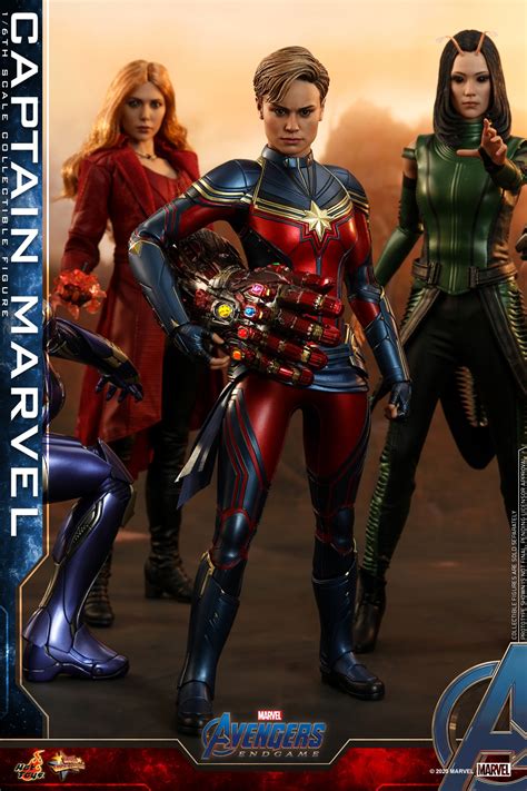 Avengers Endgame Captain Marvel Figure By Hot Toys The Toyark News