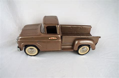 Reserved For Mark Vintage Tonka No 02 Stepside Pickup 1960 Bronze