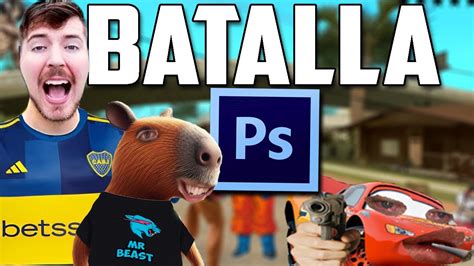 Compet En Una Batalla De Photoshop Franfa Youtube