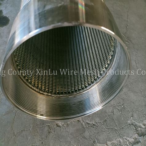 Sand Control Stainless Steel Water Well Screen China Wedge Wire Water