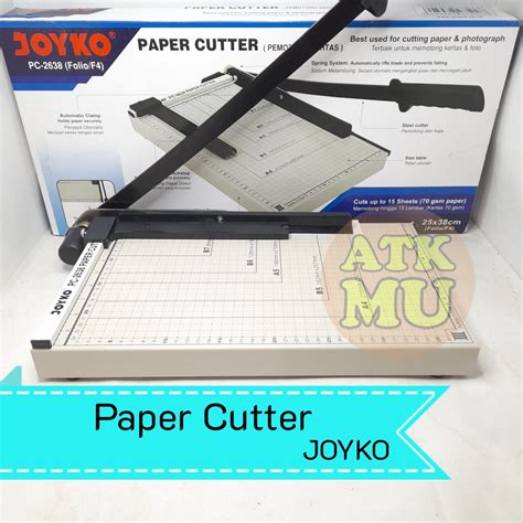 Jual Paper Cutter Joyko Pemotong Alat Potong Kertas Ukuran F4 Shopee