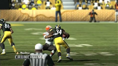 Cgrgameplay Madden Nfl 11 Xbox 360 Steelers Vs Browns Gameplay