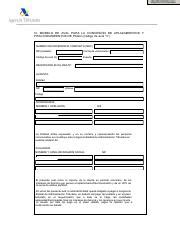 Modaval3 Pdf Imprimir Formulario III MODELO DE AVAL PARA LA