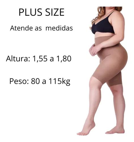 Cinta Bermuda Modeladora Loba Lupo Tam Grande Plus Size Venda Em